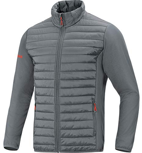 JAKO Hybridjacke Premium Grau, M Herren