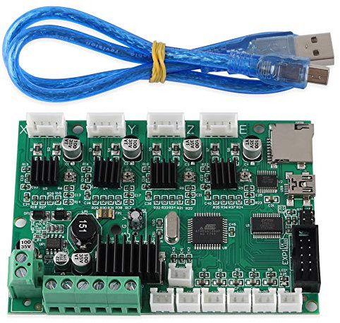FYSETC 3D-Drucker-Teil Motherboard Controller Mainboard V1.1.3 24 V Mega 1284P Control Board für Creality Ender 3 Pro Ender-3X