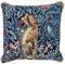 Signare William Morris Kissenbezug, Gobelin, 45 x 45 cm, mit Löwe und Wald von William Morris (Der Fuchs, Kissen mit Innenseite)