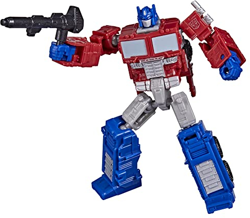 Transformers Toys Generations Legacy Core Optimus Prime Figura de acción - 8 y más, 3.5 Pulgadas, Multicolor (F3508)