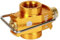 Dciustfhe Camping Gas Saver Plus Gas Converter Shifter Refill Flat Tank Conversion Adapter, Golden