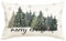 ADFLOOD Weihnachts-Kissenbezüge, 30,5 x 50,8 cm, Motiv: Frohe Weihnachtsbaum, Schneeflocke, dekorative Überwurfkissen, Dekoration, Urlaub, Party, Kissenbezug für Zuhause, Couch, Sofa