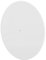 Plattenspieler-Matte, Ersatz für Eng Definierte Bässe, Schöne Acryl-Schallplatten-Slipmat für 12-Zoll-Plattenspieler (WHITE)