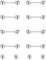 Gojewen 8er Zungenpiercing Brustwarzenpiercing und 4er Ersatzkugel Chirurgenstahl Silber Piercing Zunge Brustwarze Barbell 8mm