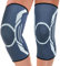 TOVIKI Rodilleras Deportivas, 2 Pieza Rodilleras de Compresión para Hombre y Mujer, Rodilleras Finas Antideslizantes para Artritis, Tendinitis, Voleibol, Correr (Azul, M)