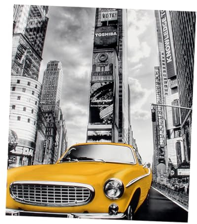 BESTonZON 1 Satz 1000 Teile New York Street Dickes Papierpuzzle spaß The Puzzles für Kinder New Yorker Straßenpuzzle Kinder rätsel Spielzeug Druckentlastung
