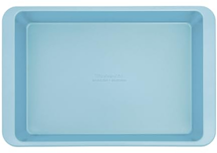 KitchenAid 9 x 13-in Nonstick Aluminized Steel Cake Pan, Dishwasher Safe, Mineral Water