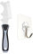 1 peigne à pinceau, 1 crochet, outil de nettoyage pour pinceau, brosse de nettoyage pour enlever les lignes, peigne de nettoyage multifonction, truelle, spatule, nettoyage de la brosse à rouleau