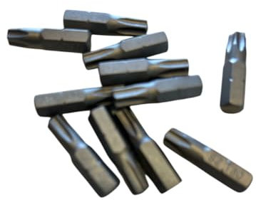 10 Tlg Set Torx Fensterrahmenschrauben Universal Senkkopf TX30 Fenster Montage Rahmen Schrauben