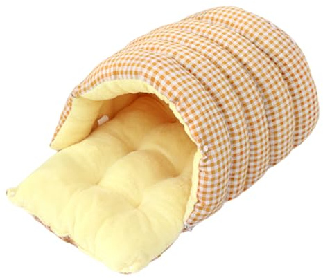 Generisch Sleeping Bag for Warm Sleeping Cave | Cosy Resting Place for Cats, for Use in Winter, Indoor Camping, Travel, Home, Bedroom, Living Room, Apartment and Balcony