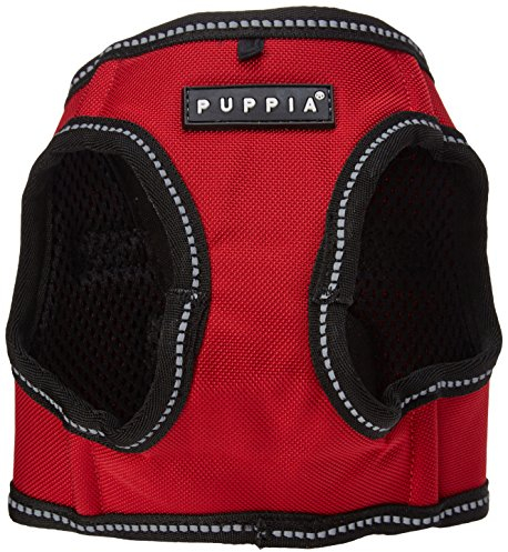 Puppia PLRA-HB9323 Geschirr Trek Harness B, S, rot