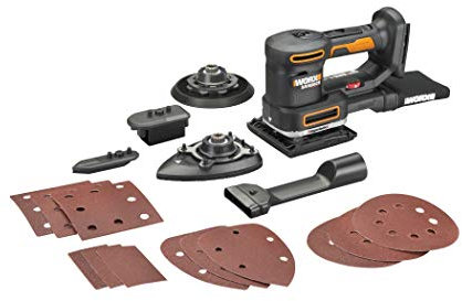 Worx WX820L.9 20V Power Share Sandeck 5-in-1 Cordless Multi-Sander (Tool Only)