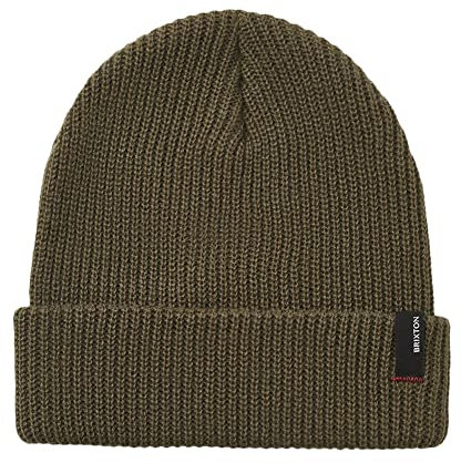 Brixton Unisex-Erwachsene Raubüberfall Beanie-Mütze, Military Olive Us, Einheitsgröße