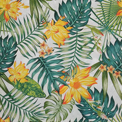 Zelten Cocktailservietten aus buntem Papier, 20 Stück, Shabby-Chic-Servietten für Hochzeit, Abendessen, Teeparty, Babyparty (Tropical plants)