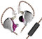 KZ ZS10 Pro 4BA + 1DD Im Ohr Kopfhörer HiFi Clear Bass Musiker Ohrhörer Kopfhörer Noise Cancelling Monitor Kopfhörer mit abnehmbarem Kabel