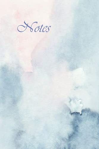 Notes Aquarell: Notizbuch, Aquarell, Kunst, ausgefallen, Softcover