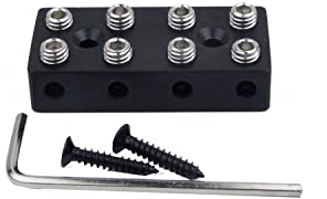 Guyker 4 String Headless Bass Bridge String Lock Electric Bass Replacement Part