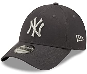 New Era New York Yankees MLB League Essential Graphite 9Forty Adjustable Cap - One-Size