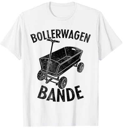 Bollerwagen Bande Vatertag Bier T-Shirt