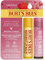 Burt's Bees Lippenpflege im Multipack, Bienenwachs Lippenbalsam und Getönter Hibiskus Lippenbalsam, Günstiges 2er-Pack, 2 x 4,25 g