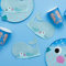 16 Wal-Papierservietten, Unter dem Meer, Geburtstagsparty-Geschirr, Kinderparty-Geschirr, 1. 2. Geburtstagsparty