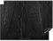 KitchenYeah© Herdabdeckplatte Einteilig Küche Herdabdeckung Induktionsfeld Ceranfeld Herdabdeckplatten Vinyl Matte Aufrollbar Stein - Anthrazit - Dunkel - grau - 71x52 cm