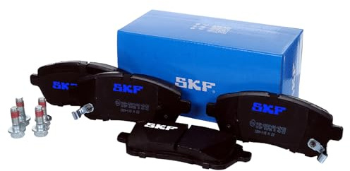 SKF Scheibenbremse Bremsbelag VKBP 80096 A-4er Set - Position Vorderachse Höhe 77 mm Länge 154 mm Breite 83 mm Dicke 15,4 mm - OE Qualität