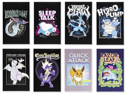 Pokemon Pokémon Center: Pokémon Greatest Hits Poster (8er-Pack)