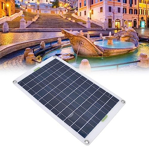 Kit de Pompe à Eau Solaire, Pompe Solaire de Bassin à Grand Volume D'eau à Haute efficacité, Fontaine Solaire à Forte Performance, pour Jardin