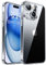 CANSHN Upgrade für iPhone 15 Hülle mit Kameraschutz (TOP Militärschutz) Extrem Haltbarkeit Hülle iPhone 15 Case Stoßfest, Transparent