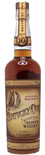 KENTUCKY OWL Batch #10 Whiskey | 60% ABV | 70cl | Kentucky Straight Bourbon | Whisky Gift