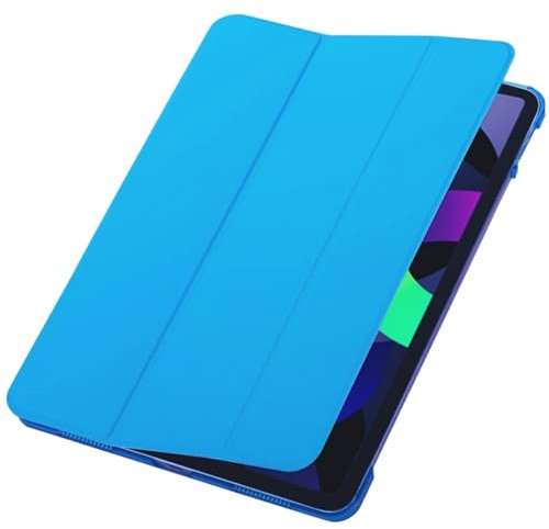 Case For Apple iPad Mini 1/2 / 3 Generation Smart Cover - Auto Wake/Sleep - Mini 1st / 2nd / 3rd Model No. A1432 / A1454 / A1455 / A1489 / A1490 / A1491 / A1599 / A1600 / A1601 (Aqua)