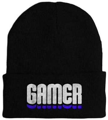 tshirtladen Mütze - Gamer - Beanie One Size - Wintermütze Soft Touch - Spruchmütze bestickt - Farbauswahl