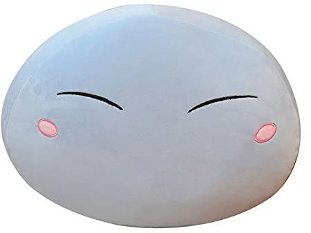 Zhongkaihua Anime Plüschfigur That Time I Got Reincarnated as a Slime, weich, gefüllt, Rimuru-Tempest-Figur, Kissen, Sofa, Schlafzimmer, Heimdekoration, Sammlerstücke, Geschenke, 45 cm