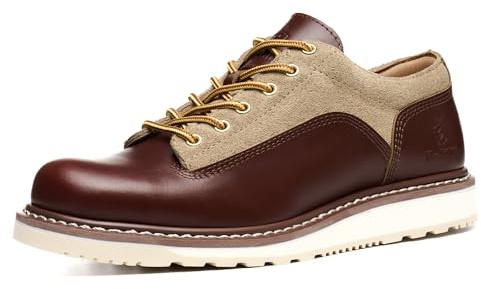 SL-Saint Uomo Fatto a Mano a Bassa Tazza Di Moda Stivali Genuini in Pelle Bovina Scarpe Moda Lace Up