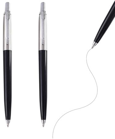 Bolígrafo con pulsador metálico, pintura gris, recarga negra, bolígrafo con pulsador metálico semi-acero.