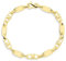 Plattenarmband 6mm 585er Vergoldet 20 cm