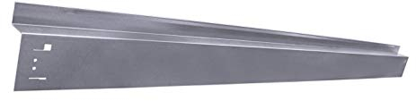 HN Kernstützen Metallwaren Rasenkante mit Radlauf Metall 120 x 9,5 cm Mähkante Beeteinfassung Beetumrandung, Verlegelänge :10er Set 11.40 m
