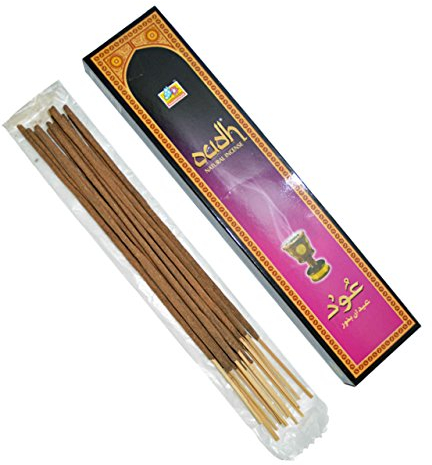 Oudh Räucherstäbchen, natürlich, handgefertigt, hochwertige Qualität aus Agarholz-Puder