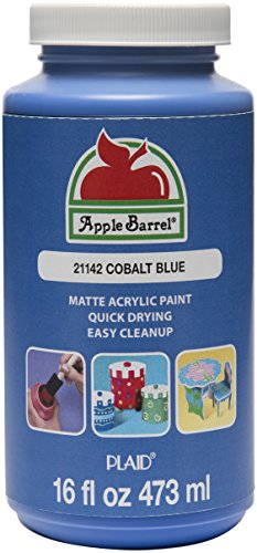 Plaid:Craft Apple Barrel Gloss Farbe 16oz-Cobalt Hue