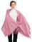 RIIQIICHY Sciarpa Rosa Donna Pashmina Scialle Invernale Caldo Stola Elegante Cerimonia Regalo Donna