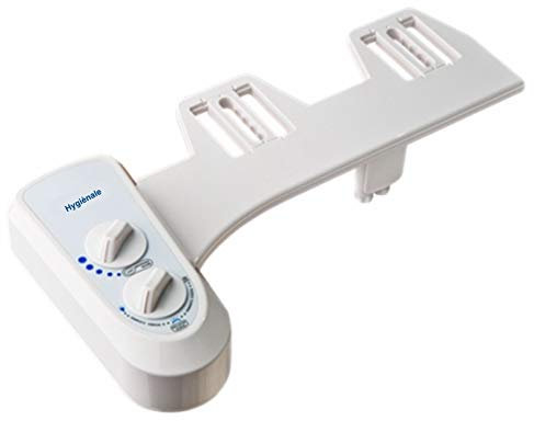 HYGIENALE Kit Douchette WC Japonais à Bidet - Adaptateur Cuvette Toilette Japonaise - Hygiène Intime avec Abattant Lavant à Jet d'eau
