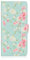 32nd Floral Series - Design PU Leather Book Wallet Case Cover for Samsung Galaxy S10 Plus, Designer Flower Pattern Wallet Style Flip Case With Card Slots - Spring Blue