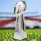 DGSFES 2022 Champion Trophy Super Bowl Championship Trophy Fantasy Silver Rugby Player Souvenir for Fans Trophy for Home and Desk Decoration (33cm)