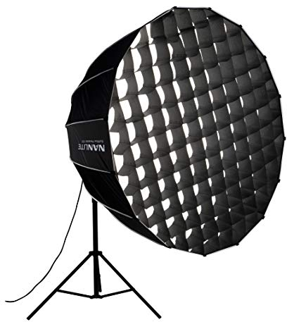 NanLite Grid EC-PR120 für Parabolische breite 120cm Softbox SBPR120 für Fotografie und Videoaufnahmen groß Profi