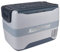 Koolatron Fridge Freezer Electric Cool Box 40L Cooler Box Portable 12v Camping Car Fridge Refrigerator For Campervan Perfect for Road Trips Picnics Travel Compressor Cooling,Range -22 to 10°C Grey