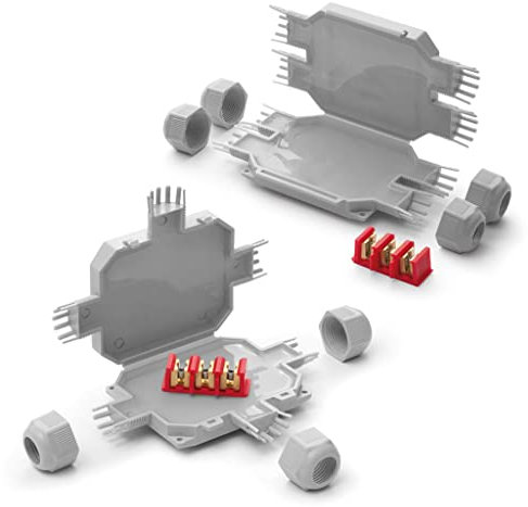 Raytech BOB4-N Kabelverbindung, vorgefüllt bis 3 Adern 4 IP68/69K, IP68/IP69K