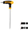 WOLFPACK LINEA PROFESIONAL - Llave Allen Con Bola Mango Bimaterial Soft Touch Forma T 6,0 mm. Acero Cromo Vanadio, Destornillador allen, llave hexagonal
