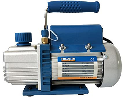wrtgerht Mini-Pompe à Petite Puissance de Haute qualité 220V FY-1H-N Pompe à Vide à air à Un étage à palettes rotatives 2PA Vide Ultime avec Accessoires de réfrigération for la climatisation