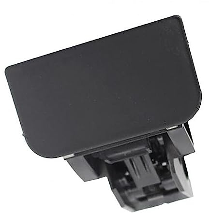 Riloer 1 maniglia per vano portaoggetti, Fibbia per cassetta degli attrezzi per auto,serratura del vano portaoggetti dell'auto,compatibile con Volkswagen Polo 2005, 2006, 2007, 2008, 2009,nero
